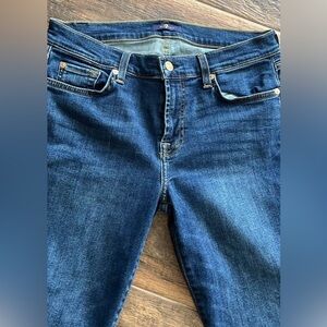 7 For All Mankind blue jeans. Style is Ankle Gwenevere, size 8